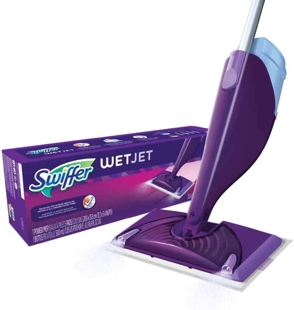  Swiffer Wetjet Spray Mop Floor Cleaner Starter Kit