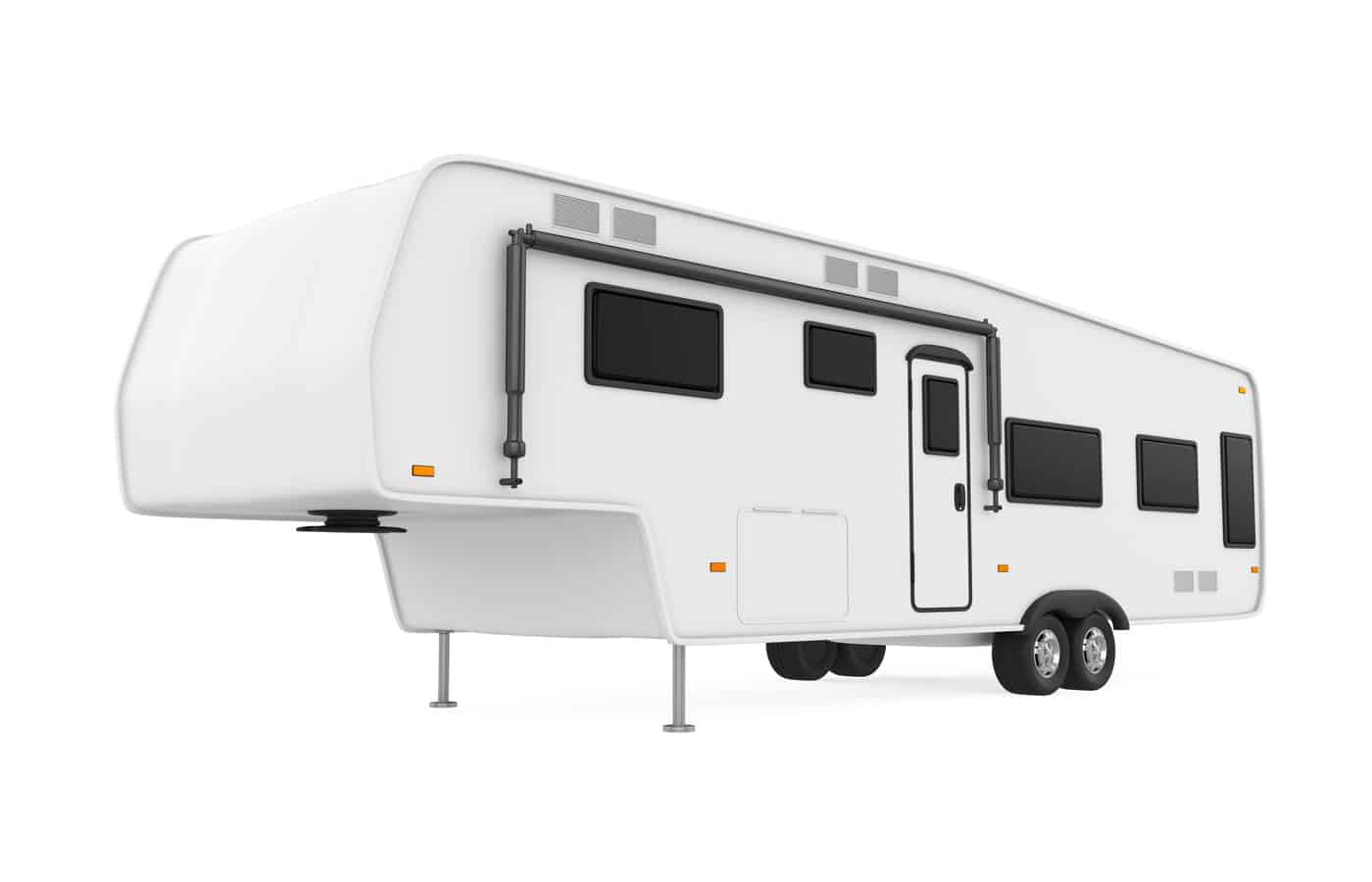 hitch a fifth wheel to a truck