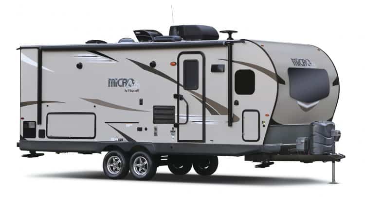 travel trailers with metal frames