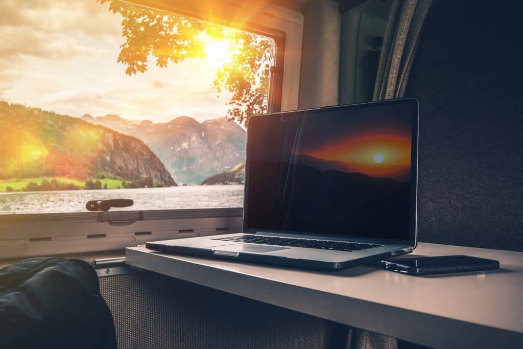 remote work from your RV