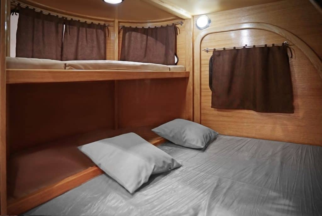 Camper Trailers With King Size Beds, Small Class A Rv With King Size Bed Frame