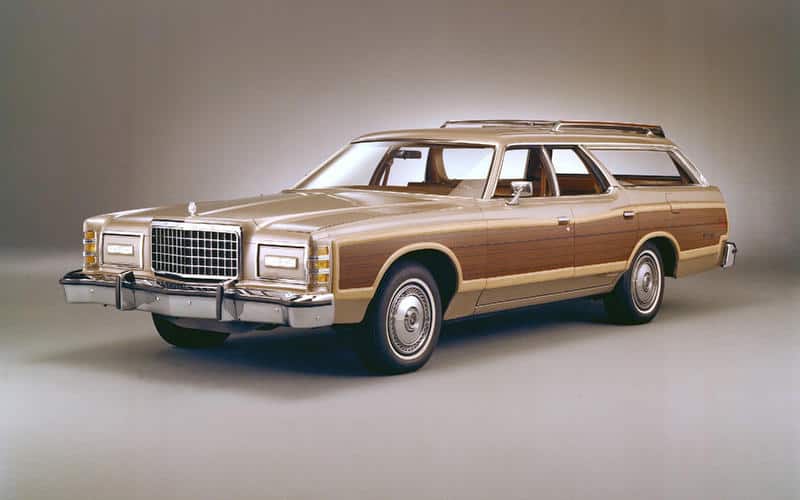 A Ford Country Squire station wagon could have been used for the Family Road Trip