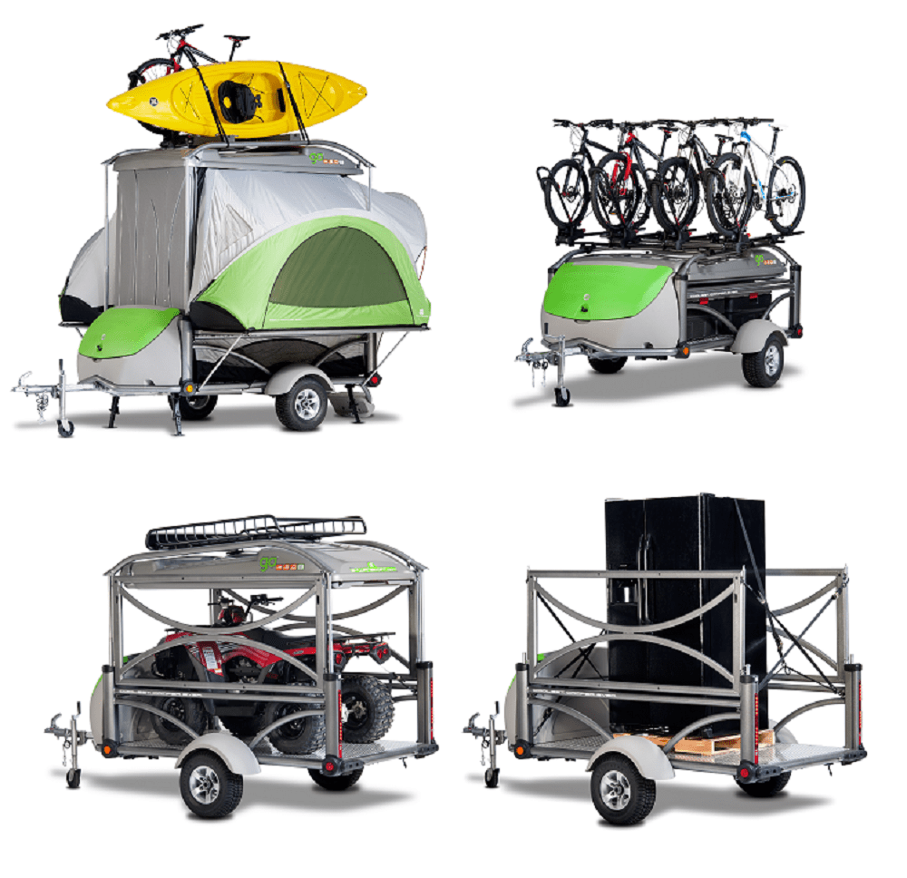 Multi-graphic showing a medley of Sylvan Sport campers.