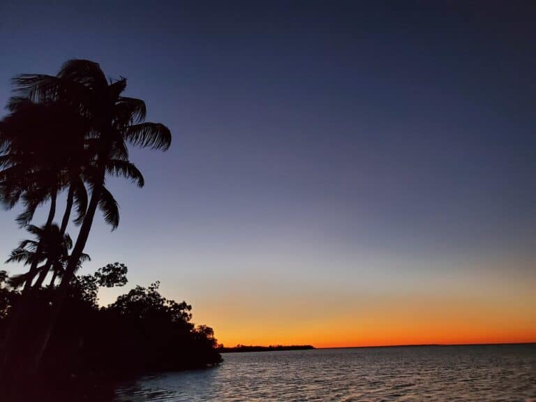 Sunset at Sunshine Key RV Resort