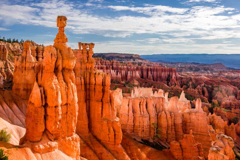 A view of Bryce Canyon National Park