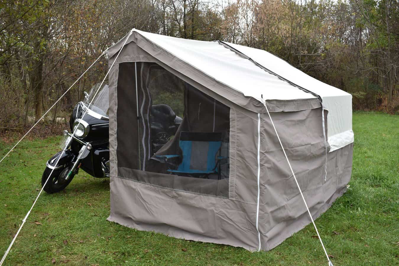 motorcycle camper trailer