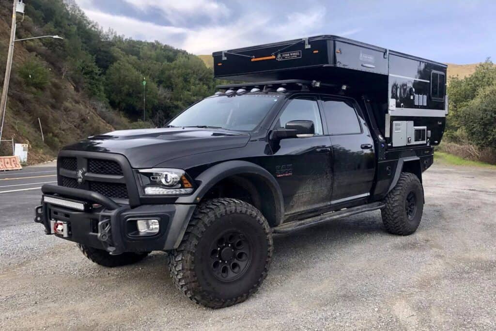 pop up truck camper model