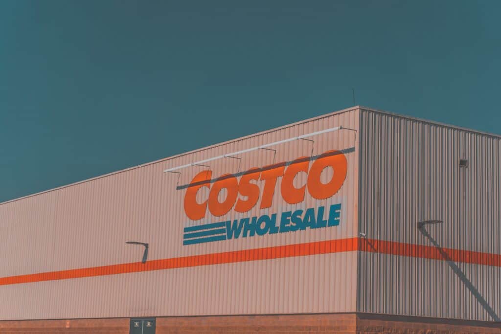 Costco Wholesale sign on a warehouse - feature photo for Does Costco Sell RVs