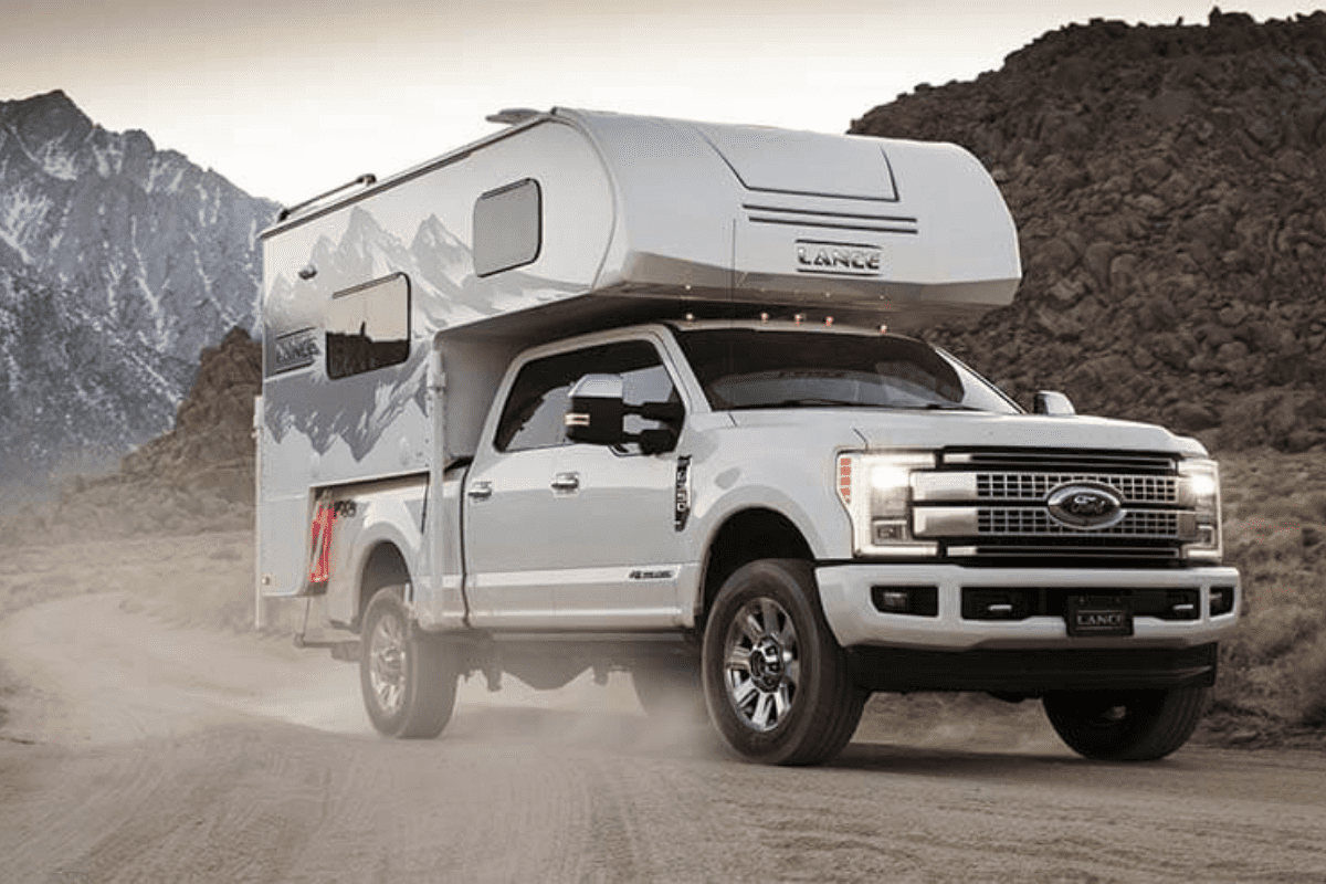 pickup truck campers cover photo