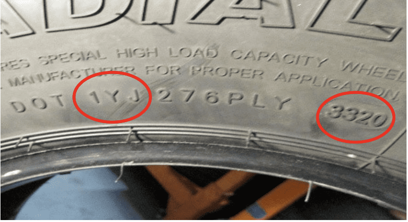 DOT codes on Sailun tires