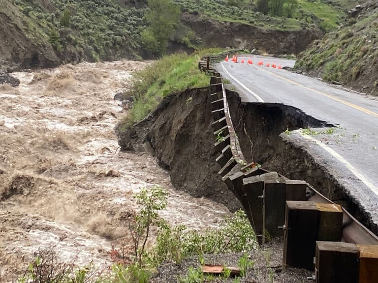 Flooding and Road Collapses Have Closed All Entrances of Yellowstone National Park