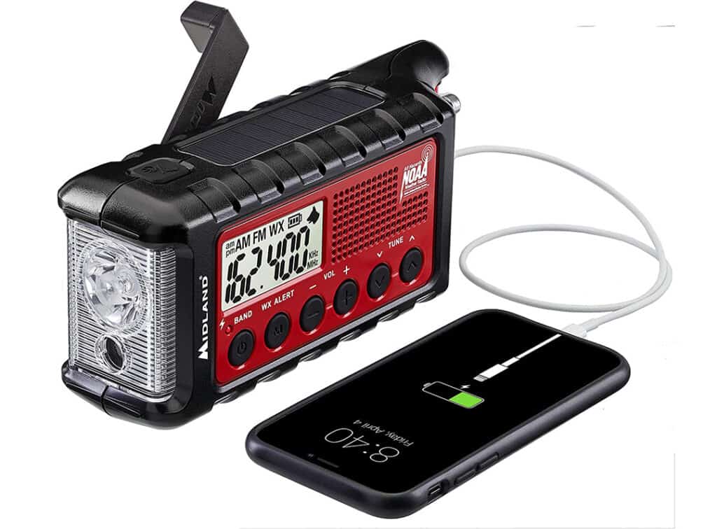 stock photo of weather radios