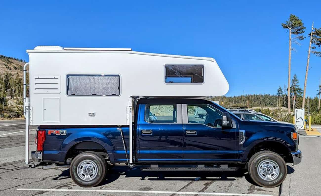 Northstar Liberty truck camper on a Ford F250
