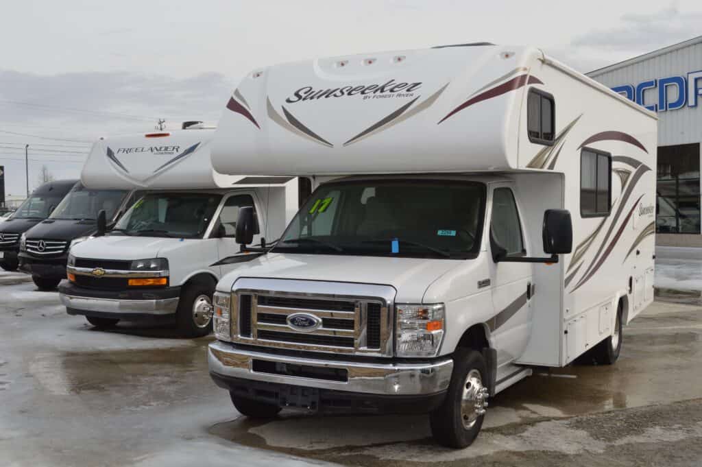 RV in lot - feature image for RV value article