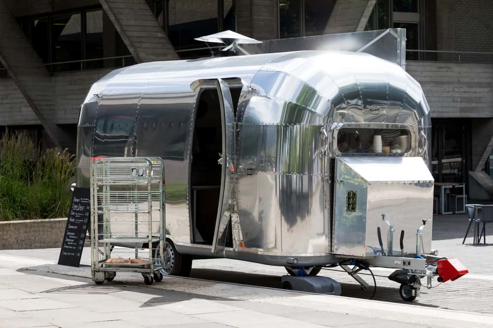 Airstream RV food truck - feature image for ways to make money from your RV