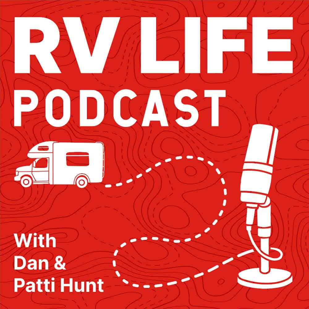 the rv life podcast logo
