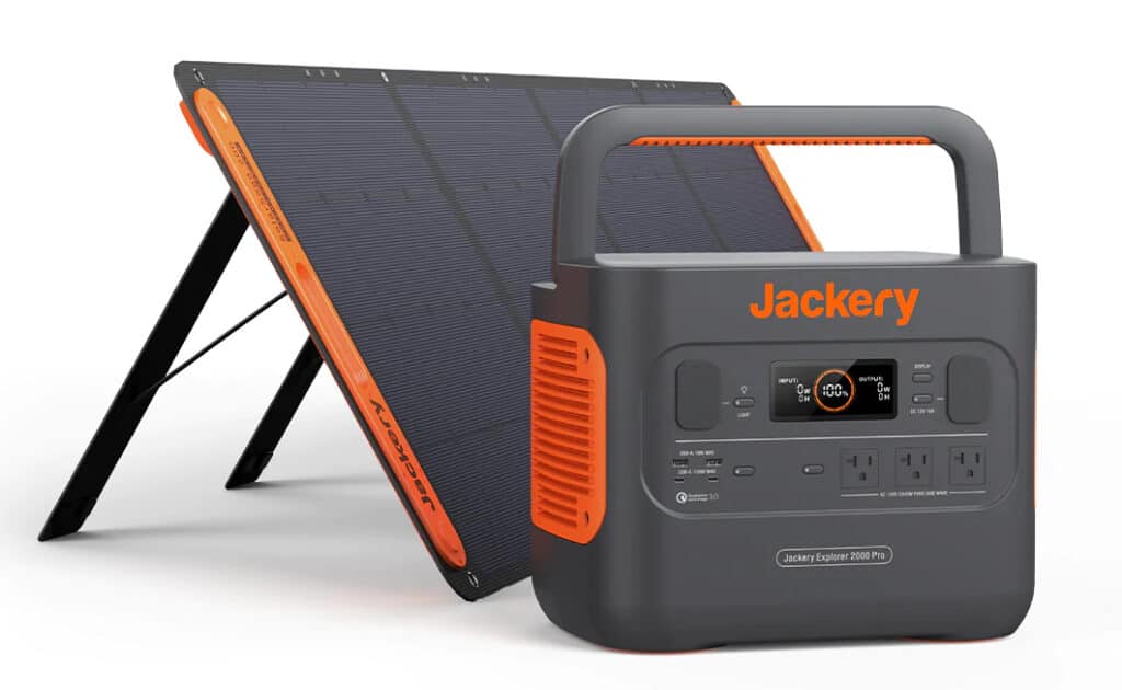 The Jackery Solar Generator 2000 Pro