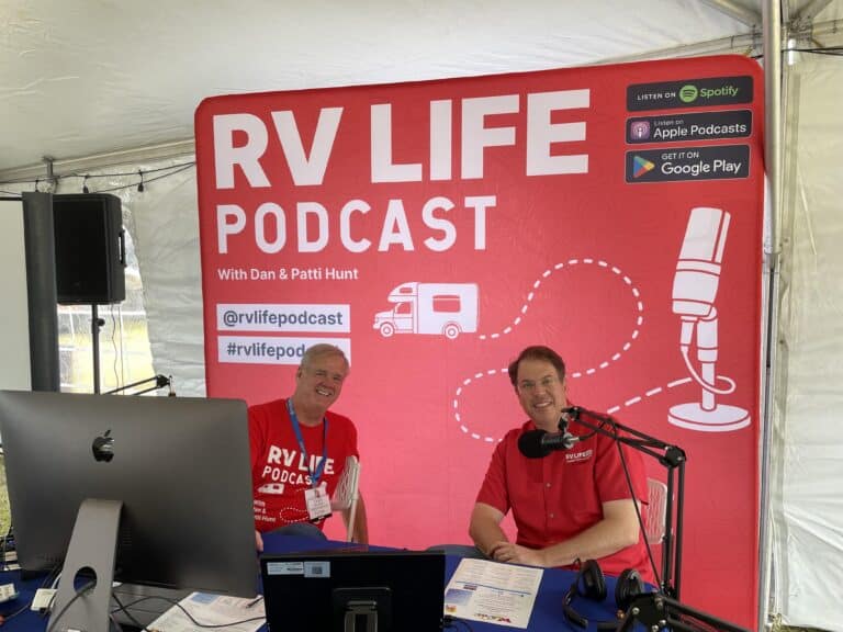 Dan Hunt and Andy Robinowitz appear live on the RV LIFE Podcast
