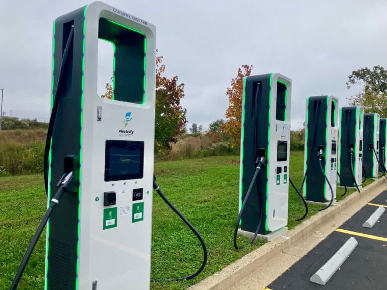 EV charging stations, RV park technology