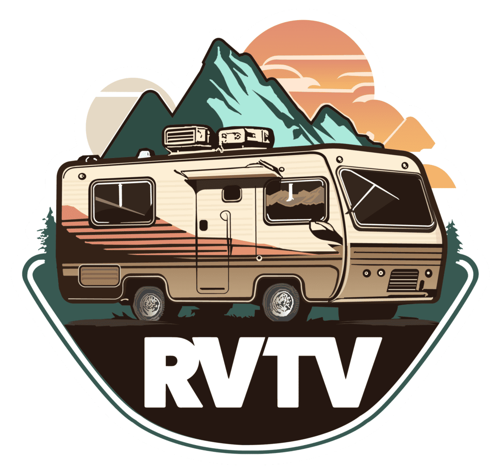 The RVTV channel logo.