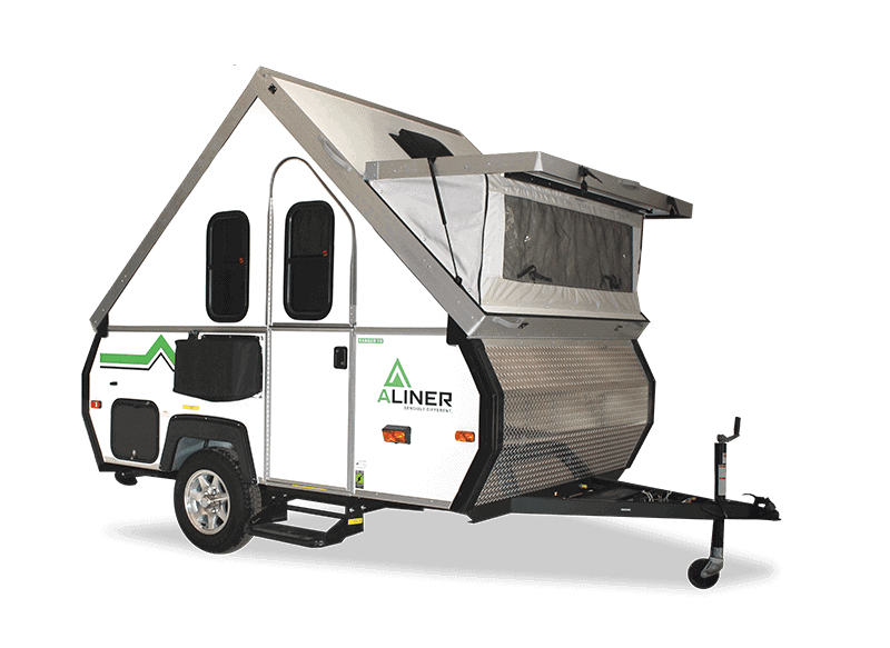 Aliner Ranger 10 small travel trailer.